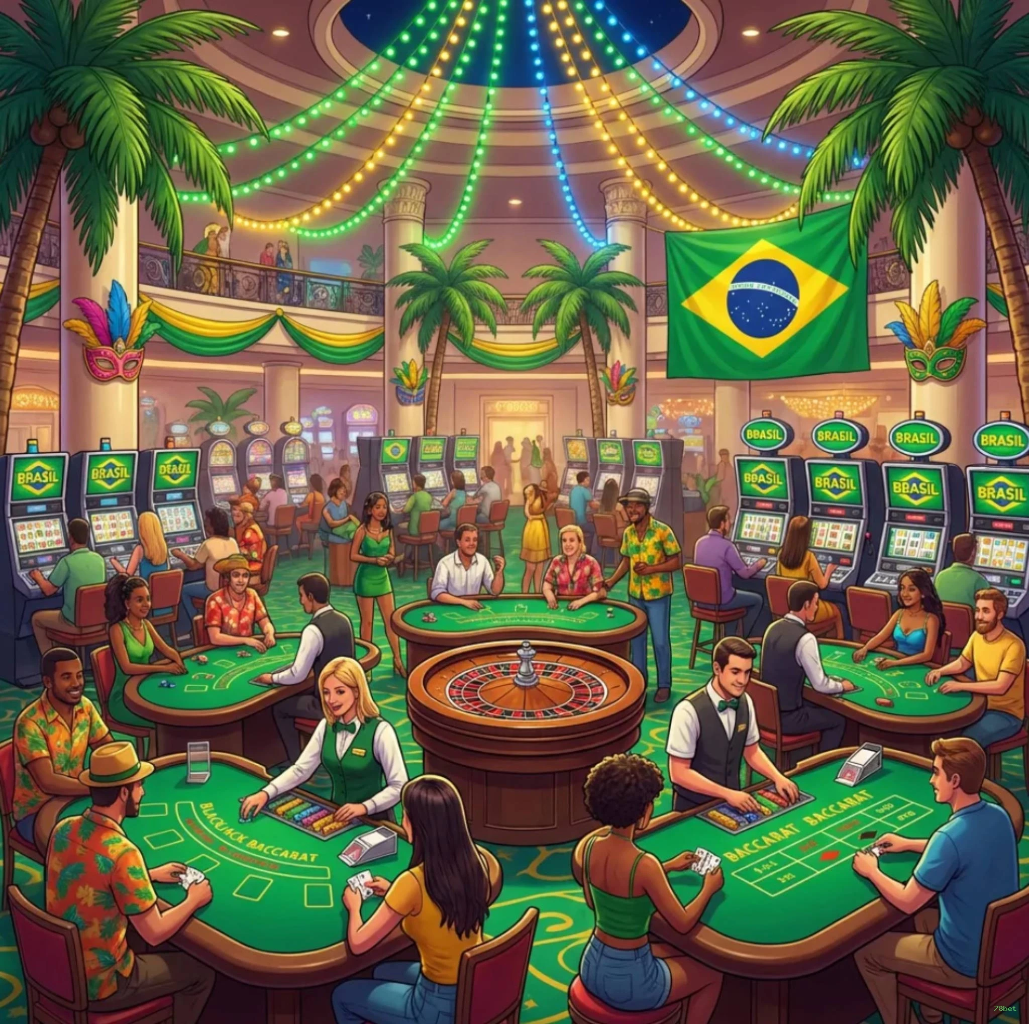 Dealers profissionais da 78bet